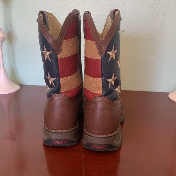 Boys Durango Cowboy Boots size 4.5 - Picture 6 of 6